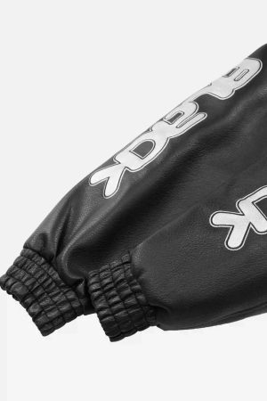 Concert Outfit American Vintage Street PU Leather Jacket