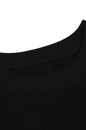 Concert Outfit Angel Print Oversized T-Shirt