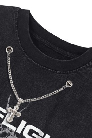 Concert Outfit Angel Wings Street Rap Vest