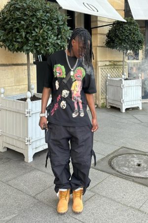 Concert Outfit Anime Character Printed T-Shirt