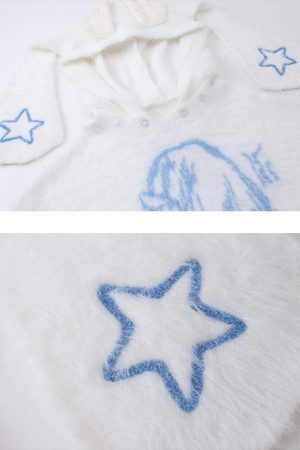 Concert Outfit Anime Seahorse Fur Hoodie