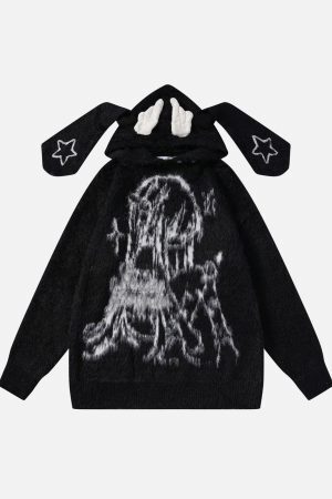 Concert Outfit Anime Seahorse Fur Hoodie