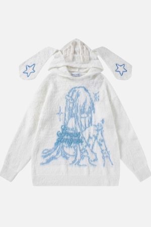 Concert Outfit Anime Seahorse Fur Hoodie
