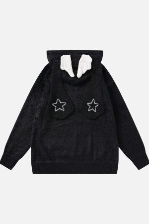 Concert Outfit Anime Seahorse Fur Hoodie