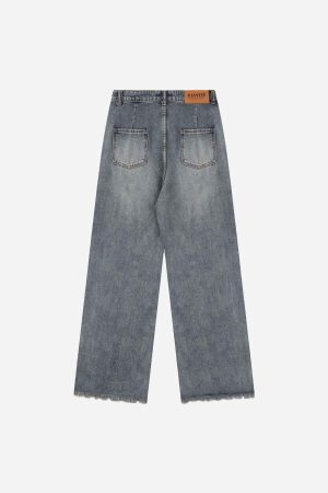 Concert Outfit Appliqued Butterfly Embroidered Jeans