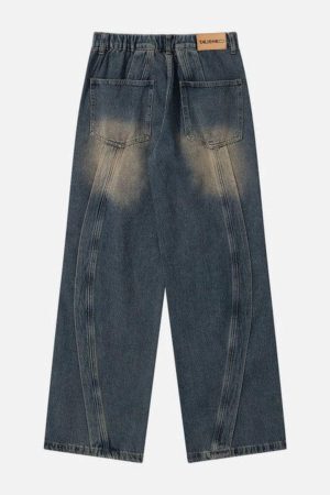 Concert Outfit Arc Patchwork Jeans