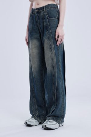 Concert Outfit Arc Patchwork Jeans