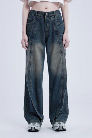 Concert Outfit Arc Patchwork Jeans
