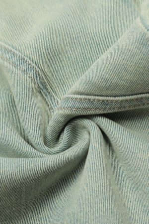 Concert Outfit Arc Patchwork Washed Loose Jeans