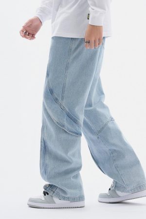 Concert Outfit Artistic Cut Jeans