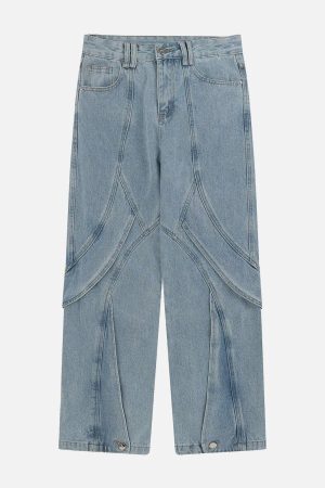 Concert Outfit Artistic Cut Jeans