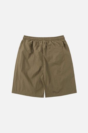 Concert Outfit Athleisure Patchwork Shorts