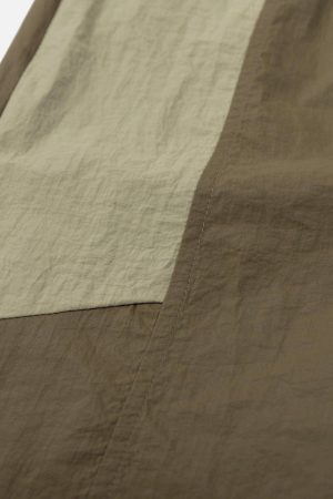 Concert Outfit Athleisure Patchwork Shorts