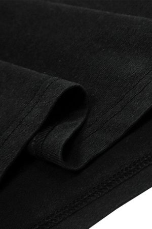 Concert Outfit Badge Print Distressed Short Sleeve T-Shirt