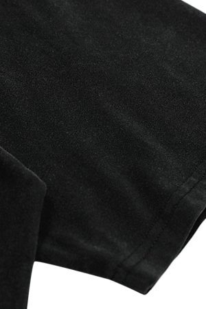 Concert Outfit Badge Print Distressed Short Sleeve T-Shirt