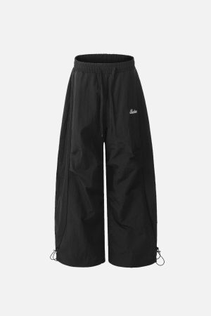Concert Outfit Baggy Pleated Cargo Pants