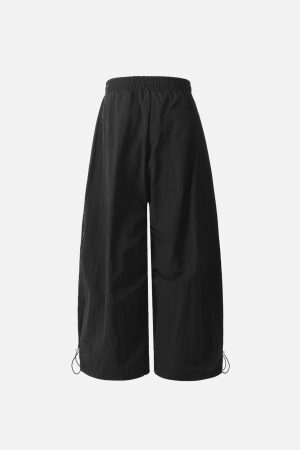 Concert Outfit Baggy Pleated Cargo Pants