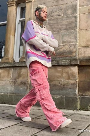 Concert Outfit Barbiecore Cargo Jeans