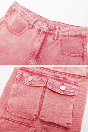 Concert Outfit Barbiecore Cargo Jeans