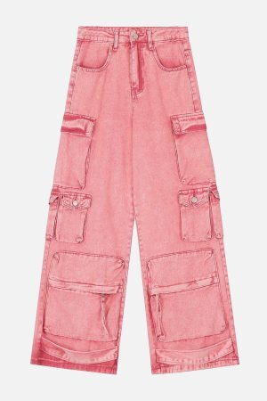 Concert Outfit Barbiecore Cargo Jeans