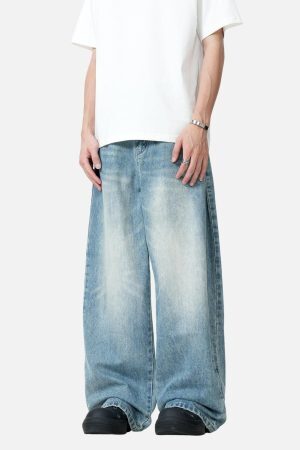 Concert Outfit Basic Barrel Baggy Jeans