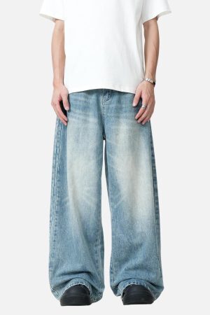 Concert Outfit Basic Barrel Baggy Jeans