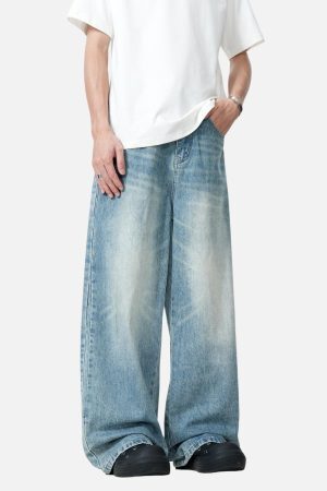 Concert Outfit Basic Barrel Baggy Jeans