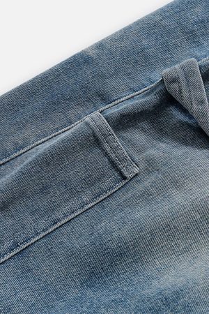 Concert Outfit Basic Drawstring Washed Jorts