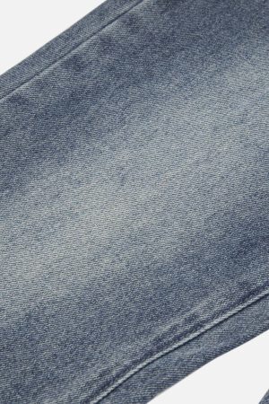 Concert Outfit Basic Washed Low-Rise Jeans