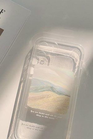 Concert Outfit Beach Painting Mobile Phone Case For iPhone