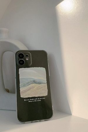 Concert Outfit Beach Painting Mobile Phone Case For iPhone