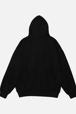 Concert Outfit Bear Shopping Cart Print Hoodie