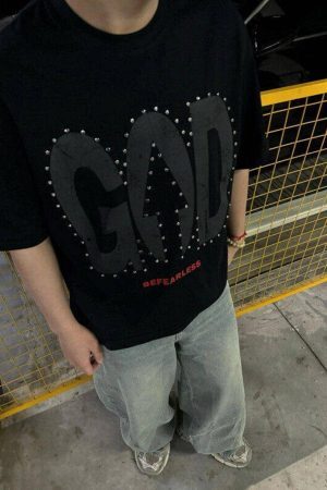 Concert Outfit BEFEARLESS' Print Slogan T-Shirt