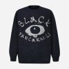 Concert Outfit Black Eye Pattern Sweater
