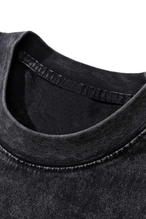 Concert Outfit Black Panther Print T-Shirt