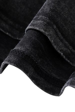 Concert Outfit Black Panther Print T-Shirt