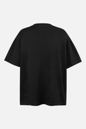 Concert Outfit Black Wash Cultural Mashup Tee