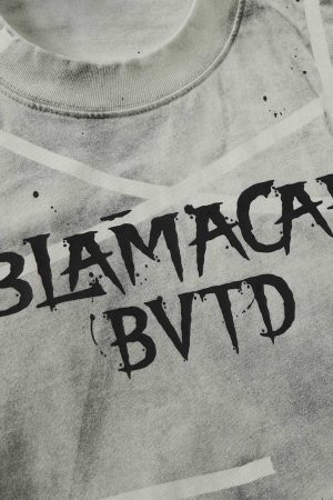 Concert Outfit BLAMACAR BVTD Oversized Tie-Dye T-Shirt