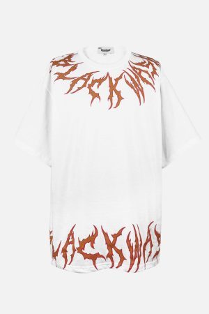 Concert Outfit Blaze Ascend Fiery Design Tee