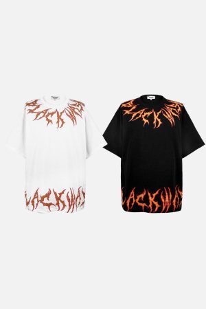 Concert Outfit Blaze Ascend Fiery Design Tee