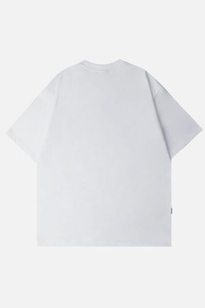 Concert Outfit Blurring Tulip Print Tee