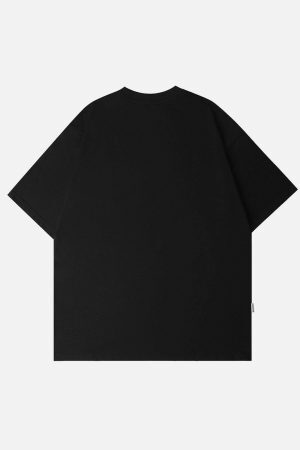 Concert Outfit Blurring Tulip Print Tee