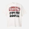 Concert Outfit Bold 'Advance Bravely' Graphic T-Shirt