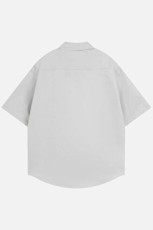 Concert Outfit Bold Letter Graphic Short-Sleeve Shirt