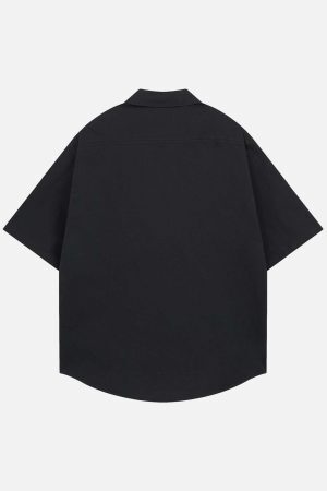 Concert Outfit Bold Letter Graphic Short-Sleeve Shirt