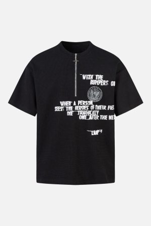 Concert Outfit Bold Statement Graphic T-Shirt