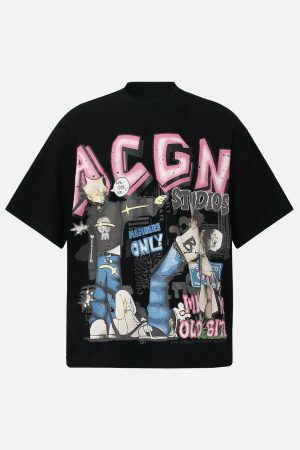 Concert Outfit Bold Streetwear Design Graphic T-Shirt