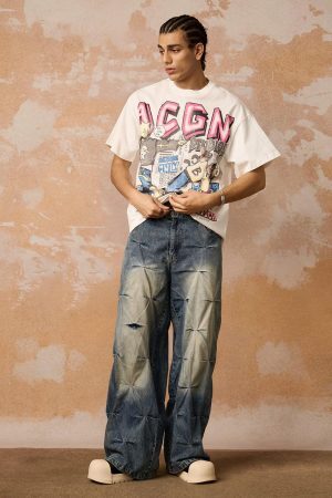 Concert Outfit Bold Streetwear Design Graphic T-Shirt