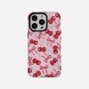 Concert Outfit Bow Cherry Graphic Phone Case