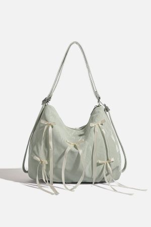 Concert Outfit Bow Decoration Tote Bag